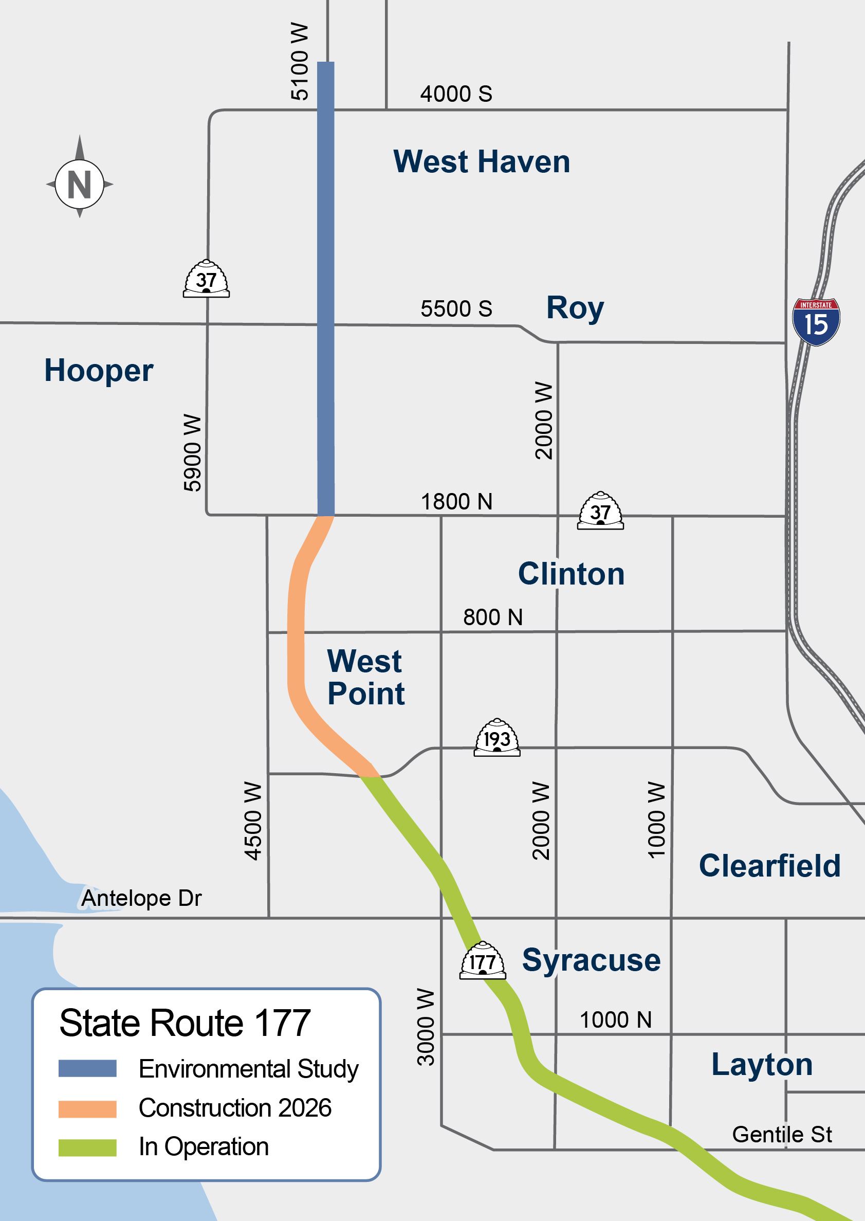 SR-177 Overview Map