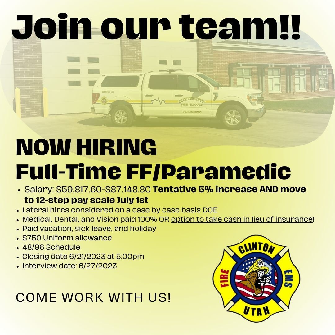 Come join our team!!